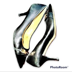 🌐 COACH VINTAGE HEELS KITTEN POINTED TOE